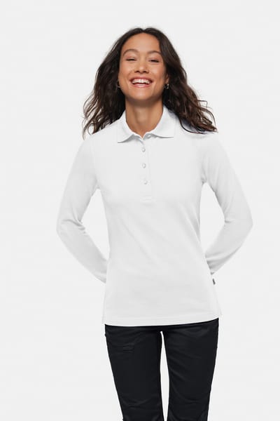 Damen Longsleeve-Poloshirt MIKRALINAR®