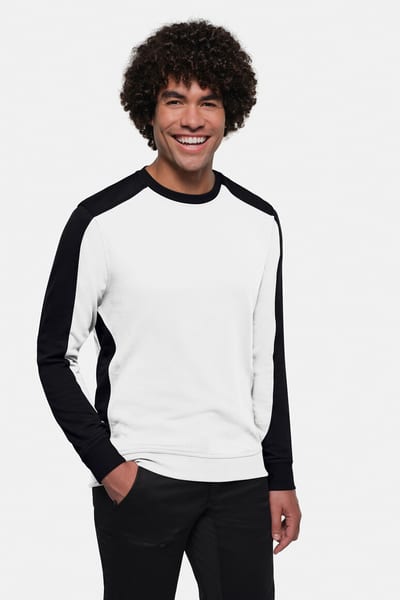 Sweatshirt Contrast MIKRALINAR® ECO