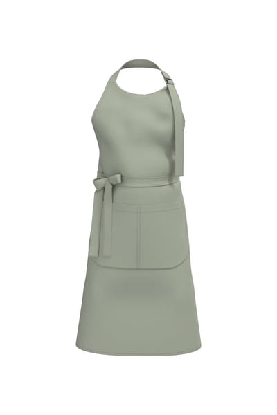 Bio-Baumwolle Schürze mit Tasche