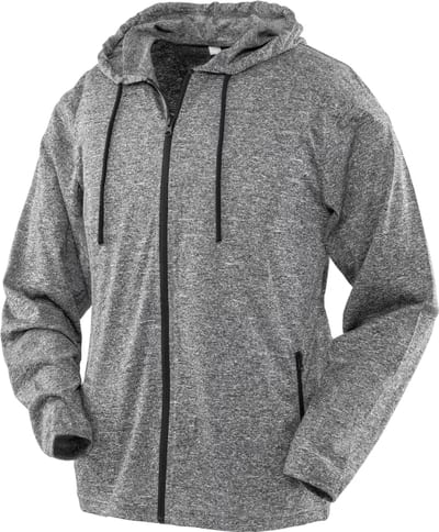 Womens hooded tee-jacket