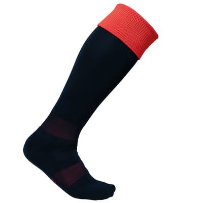 Zweifarbige Sportsocken
