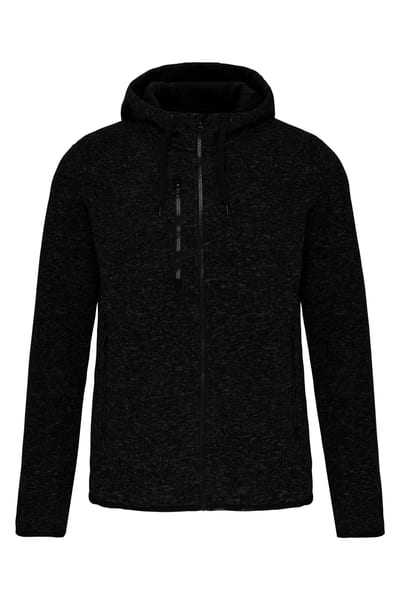 Herren-Hoodie aus Chiné