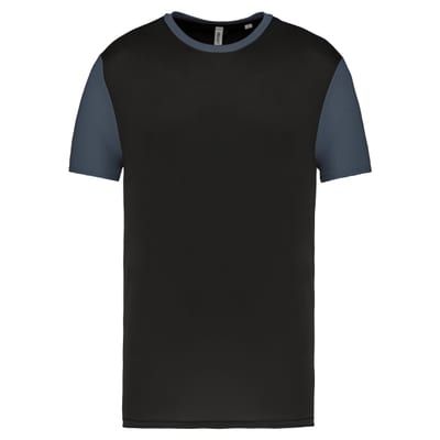 Unisex-Multisport-Kurzarmtrikot zweifarbig