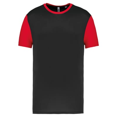 Kinder-Multisport-Kurzarmtrikot zweifarbig