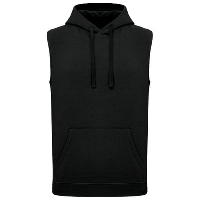 Unisex-Kapuzenpullover ohne Ärmel