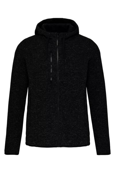 Damen-Hoodie aus Chiné