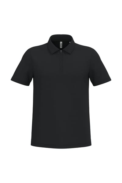 Herren Sport-Poloshirt mit 1/4-Reißverschluss