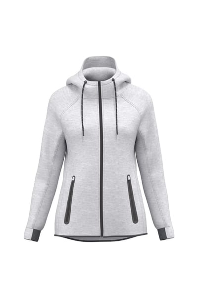 Damen-Funktions- performance Kapuzenjacke