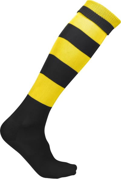 Gestreifte Sportstrümpfe