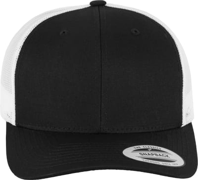 Zweifarbige Retro-Trucker-Kappe