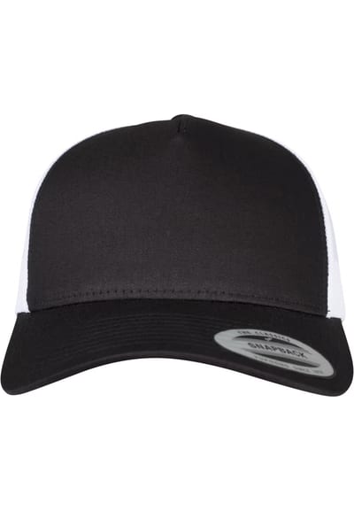 Zweifarbige Retro-Trucker-Mütze
