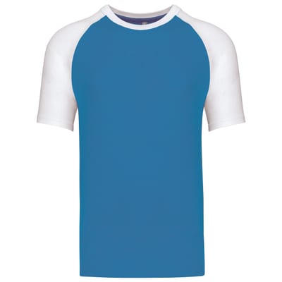 Baseball-Shirt, zweifarbig