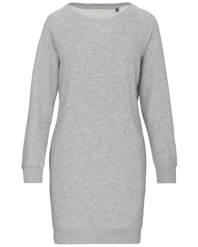 Bio-Loungekleid aus Fleece