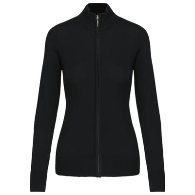 Damen Cardigan mit Reißverschluss