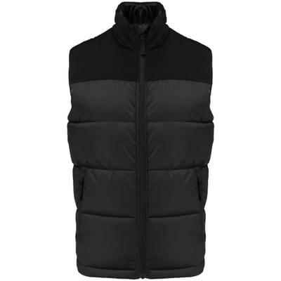 Gesteppter Unisex-Bodywarmer in zwei Farbtönen