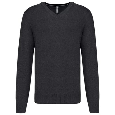 Premium-Pullover mit V-Ausschnitt