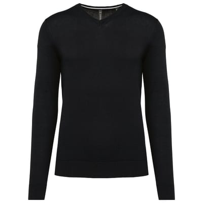 Umweltfreundlicher Herrenpullover mit V-Ausschnitt