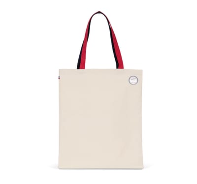 Dreifarbige Shoppingtasche