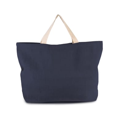 Große Shopping-Beuteltasche mit rustikalem Look