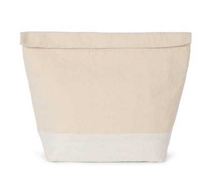 Kühltasche mit aufrollbarem Reißverschluss