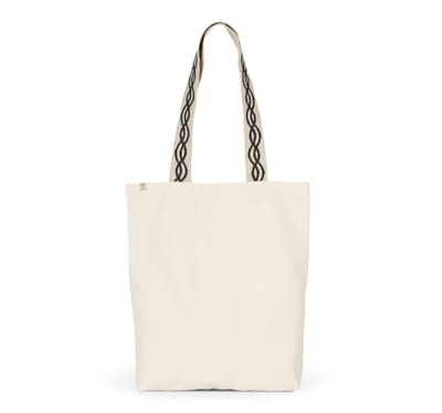 Recycelte Shoppingtasche mit flachem Boden