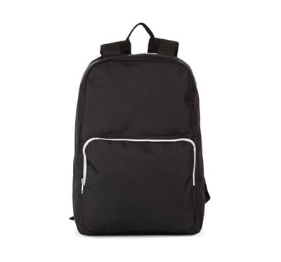 Rucksack mit kontrastfarbenem Reißverschluss