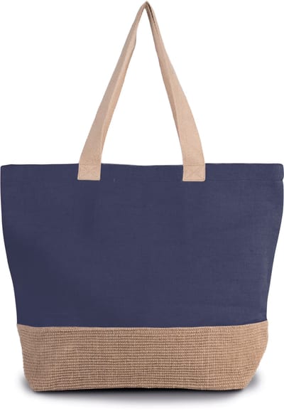 Shopping-Beuteltasche mit rustikalem Look