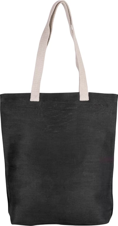 Shoppingtasche aus Jute-Baumwollmischgewebe