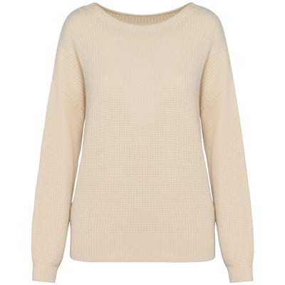 Umweltfreundlicher Damenpullover aus Merinowolle
