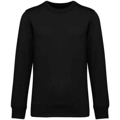 Umweltfreundliches Unisex Sweatshirt mit Rundhalsausschnitt und hängenden Schultern aus French Terry