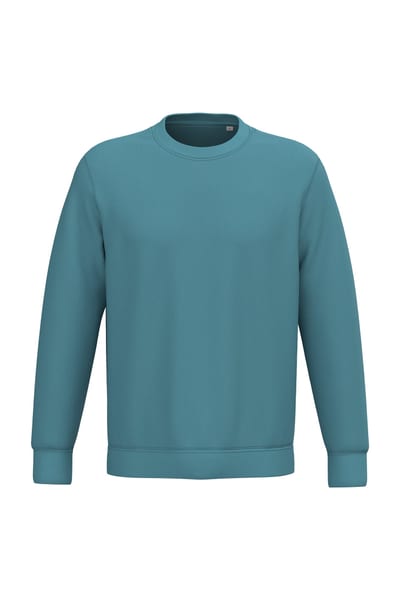 Umweltfreundliches Unisex-Sweatshirt mit Rundhalsausschnitt