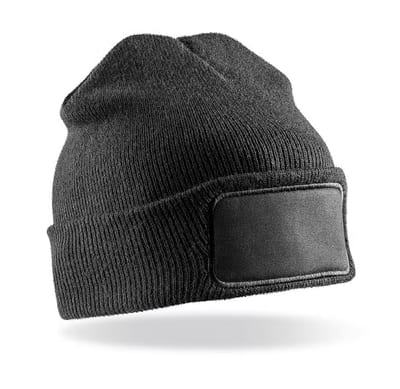 Bedruckbare Doppelstrickmütze