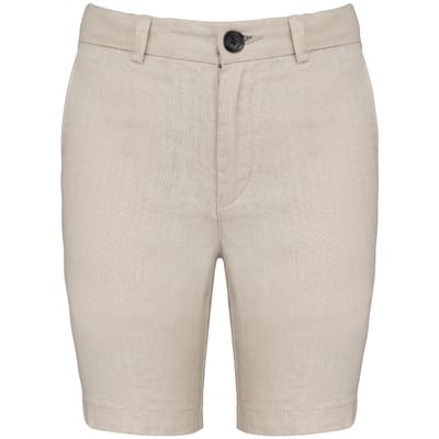 Bermuda-Shorts aus Leinen für Jungen
