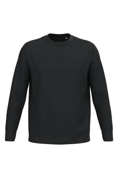 Umweltfreundlicher Herrenpullover mit Rundhalsausschnitt