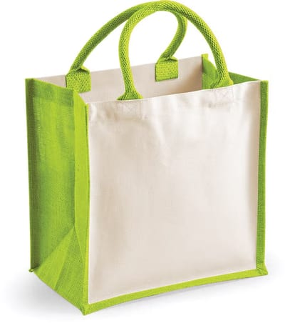 Printers' midi jute bag