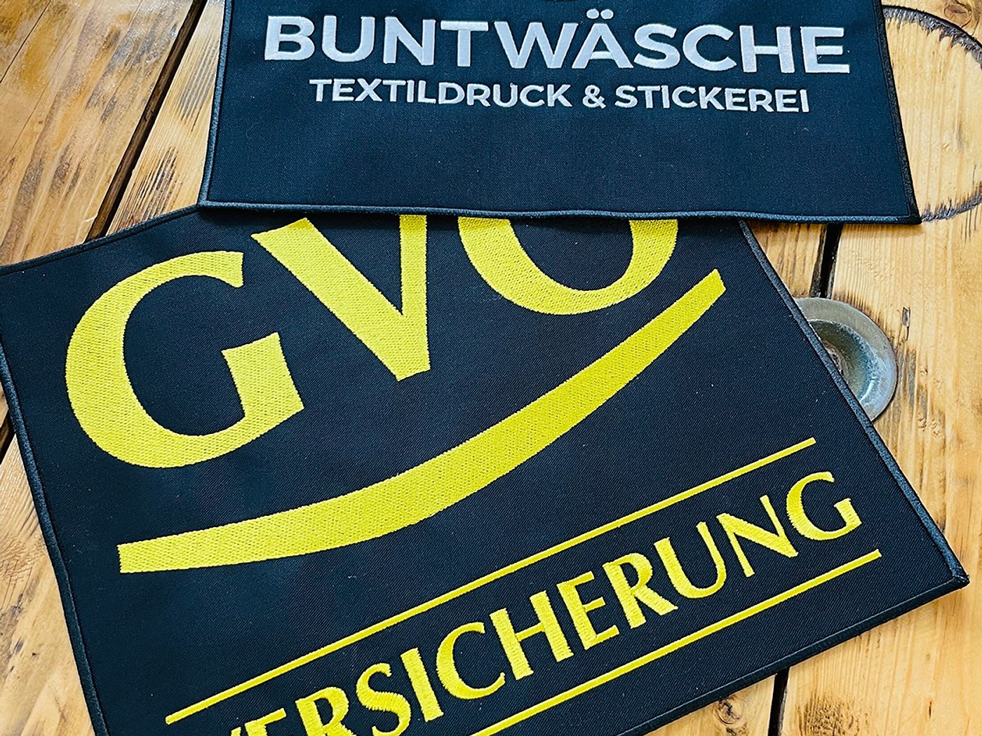 Gestickte Aufnäher